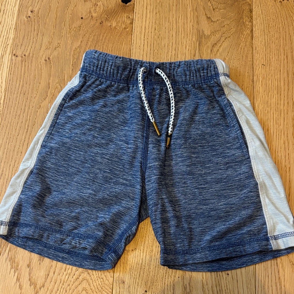 Hanna Andersson Blue and Gray Shorts T4